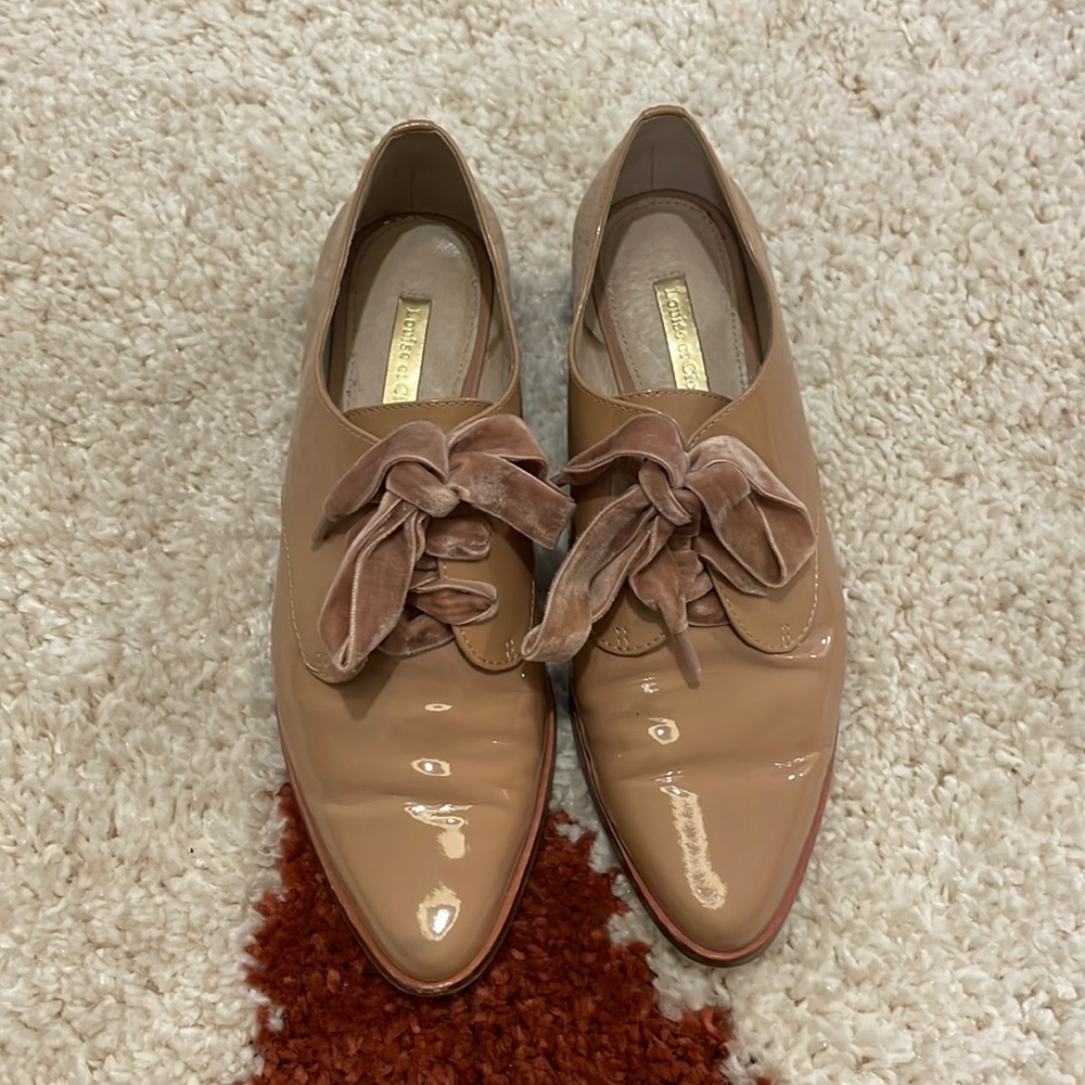 Louise et Cie Patent Leather Oxfords